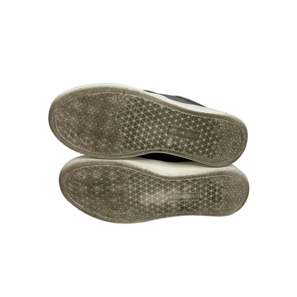 Steve Madden Gray Perforated Suede Slip-On Platform Sneakers Size 6 - Picture 9 of 12